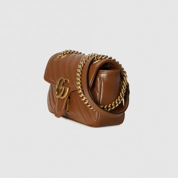 【数量限定☆】GUCCI グッチ 〔GGマーモント〕ミニ キルティング ショルダーバッグ ‎446744 0OLFT 2535