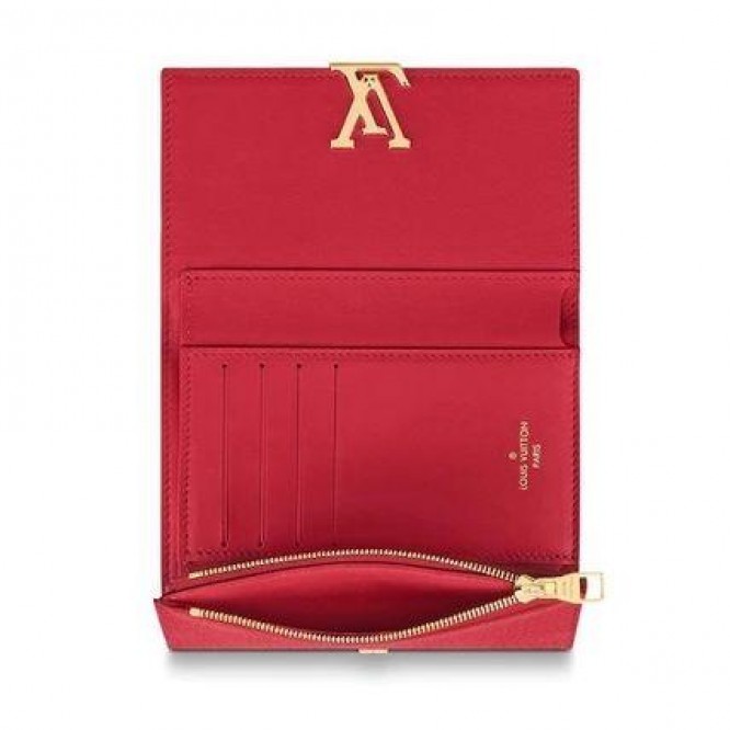 【ヨーロッパ直営店】LV★ポルトフォイユ カプシーヌ コンパクト
