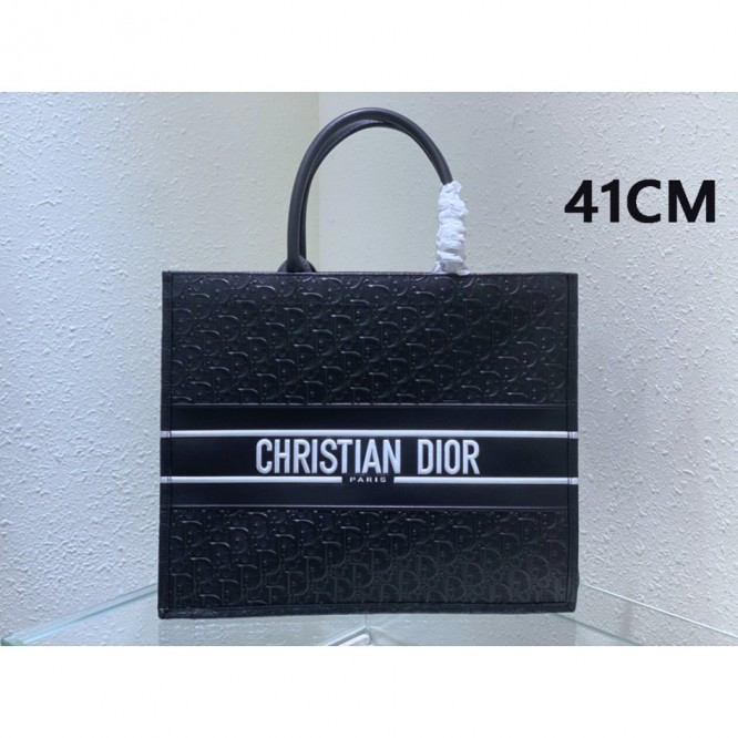DIOR BOOK TOTE ミディアム Oblique エンボス