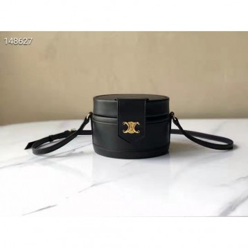 CelineTAMBOURTRIOMPHEミディアムレザーハンドバッグ