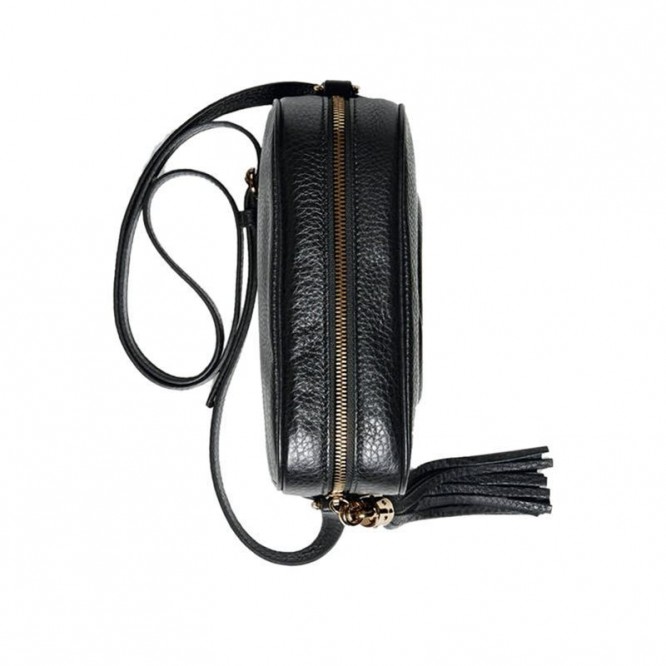 【直営店買付★】GUCCI 〔ソーホー〕レザー スモール ディスコバッグ 308364 A7M0G 1000