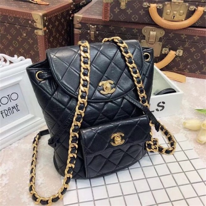 【レアバッグ♡水原希子愛用】CHANEL シャネル バックバッグ リュック Miroslava Duma スモール AS2908 A94485