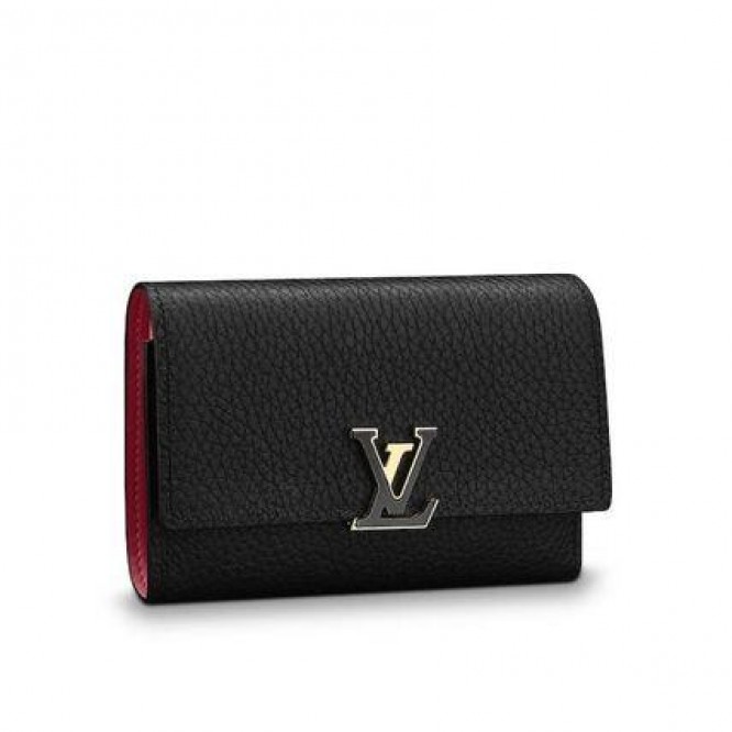 【ヨーロッパ直営店】LV★ポルトフォイユ カプシーヌ コンパクト