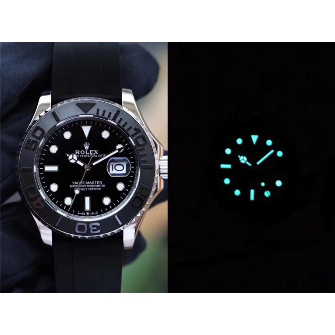 Rolex ロレックス ヨットマスター Asian 21600振動 オートマティック QQ-2004P420-RO450