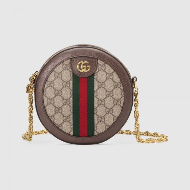 【免税買付☆】GUCCI グッチ 〔オフィディア〕GG ミニ ラウンド ショルダーバッグ ‎550618 96I3B 8745
