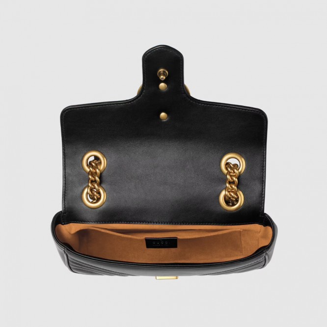 【数量限定☆】GUCCI グッチ 〔GGマーモント〕 キルティング ミニバッグ 446744 DTDIT 1000