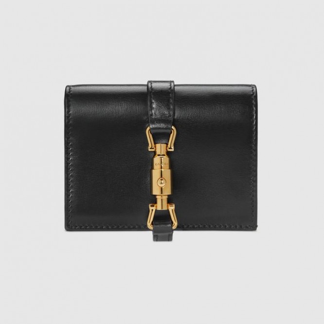 【GUCCI】グッチ カードケース レザー 無地 ミニ財布