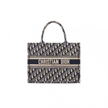 【世界中で大人気♪】Dior 2020SS DIOR BOOK TOTE Dior Oblique スモール M1296ZRIW_M928