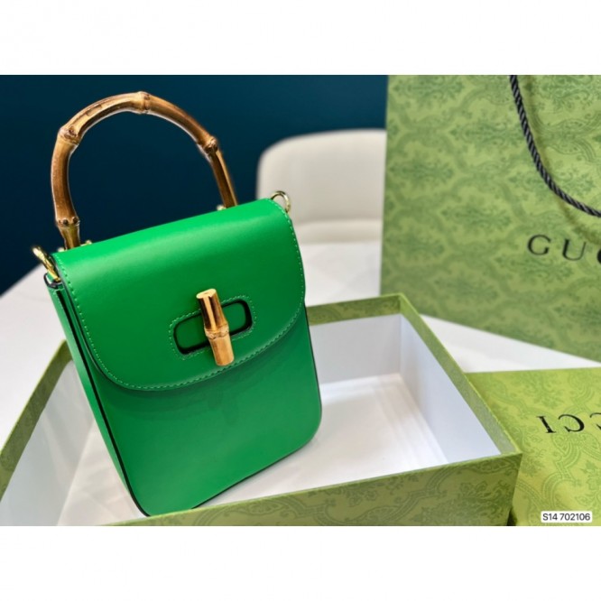 GUCCI バンブー ミニ ハンドバッグ