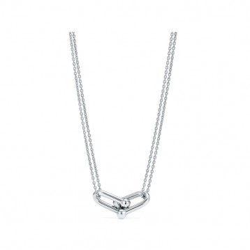 ★新品★Tiffany ティファニー ハードウェア ダブルリンク ペンダント 63104345