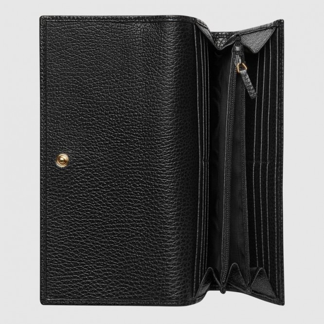 【GUCCI】人気商品★〔GG マーモント〕レザー コンチネンタルウォレット