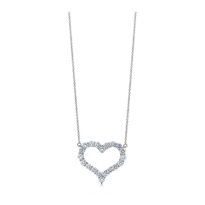 ★1129新品★Tiffany ティファニー ハート ペンダント 13006598