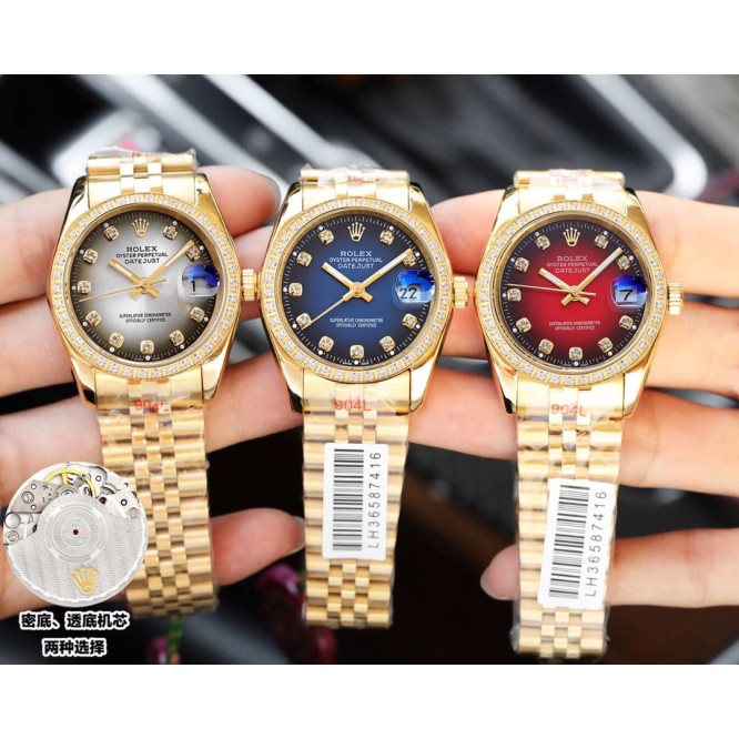 Rolex ロレックス メンズ デイトジャスト 8215 ムーブメント搭載 EP-2001P750-RO66