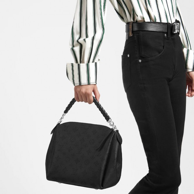 【直営購入】LOUIS VUITTON バビロン・チェーン BB ウィメンズ  トートバッグ ノワール M51223