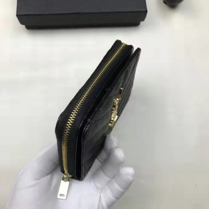 YSL・レザー コンチネンタルウォレット 財布 折財布