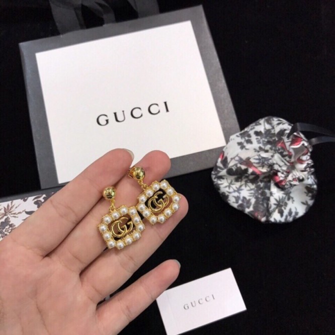 【GUCCIグッチ】ダブルG イヤリング