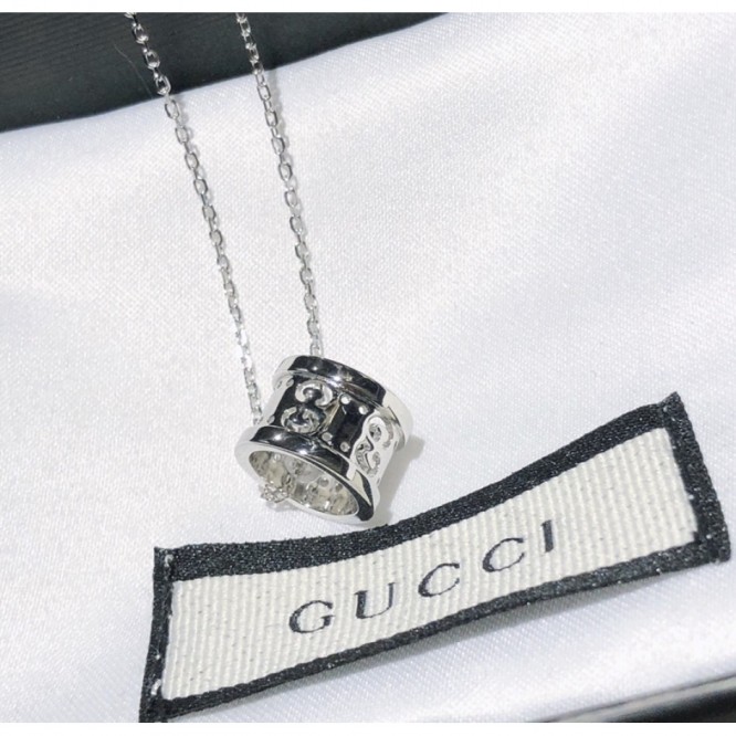 GUCCI ネックレス シルバー ユニセックス