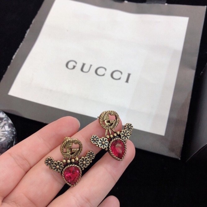 【GUCCIグッチ】ダブルG イヤリング
