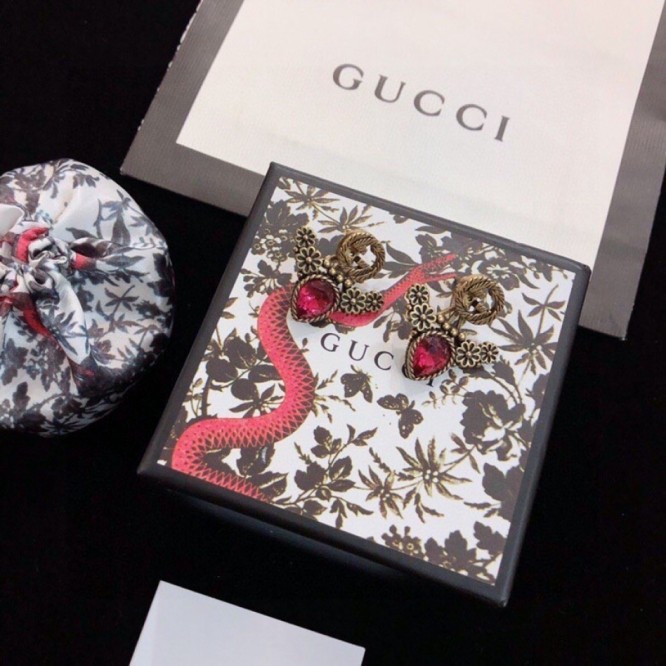 【GUCCIグッチ】ダブルG イヤリング