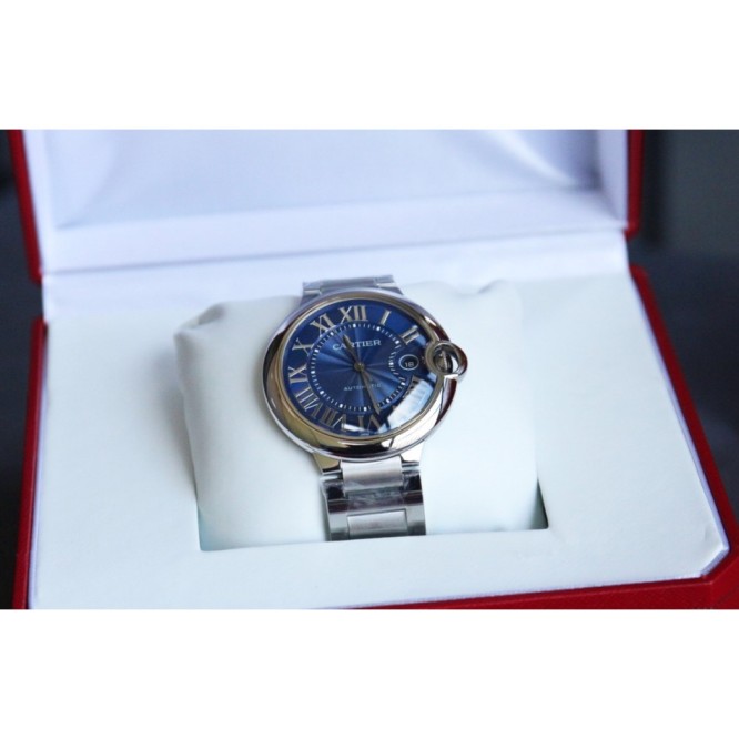 CARTIER レディースウォッチ タンクアメリカンウォッチ ミニウォッチ、クォーツムーブメント、ダイヤモンド、レザーストラップ Cartier058