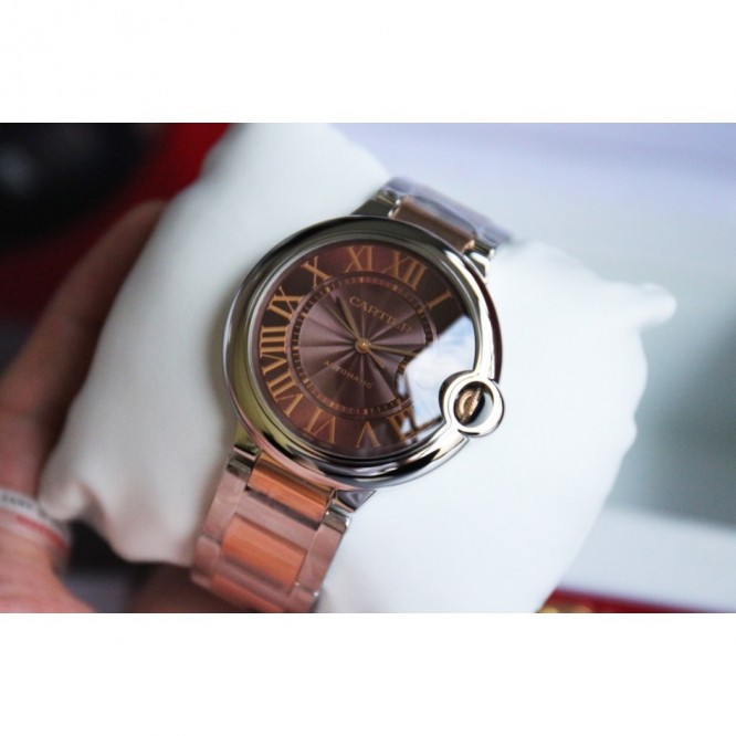 CARTIER レディースウォッチ タンクアメリカンウォッチ ミニウォッチ、クォーツムーブメント、ダイヤモンド、レザーストラップ Cartier054