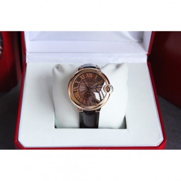 CARTIER レディースウォッチ タンクアメリカンウォッチ ミニウォッチ、クォーツムーブメント、ダイヤモンド、レザーストラップ Cartier053