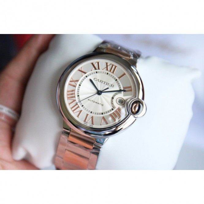 CARTIER レディースウォッチ タンクアメリカンウォッチ ミニウォッチ、クォーツムーブメント、ダイヤモンド、レザーストラップ Cartier047