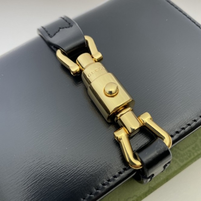 Gucci〔ジャッキー 1961〕カードケース ウォレット（コイン＆紙幣入れ付き）645536