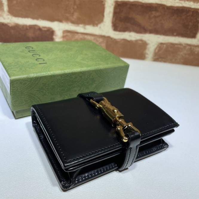 Gucci〔ジャッキー 1961〕カードケース ウォレット（コイン＆紙幣入れ付き）645536
