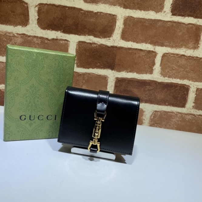 Gucci〔ジャッキー 1961〕カードケース ウォレット（コイン＆紙幣入れ付き）645536