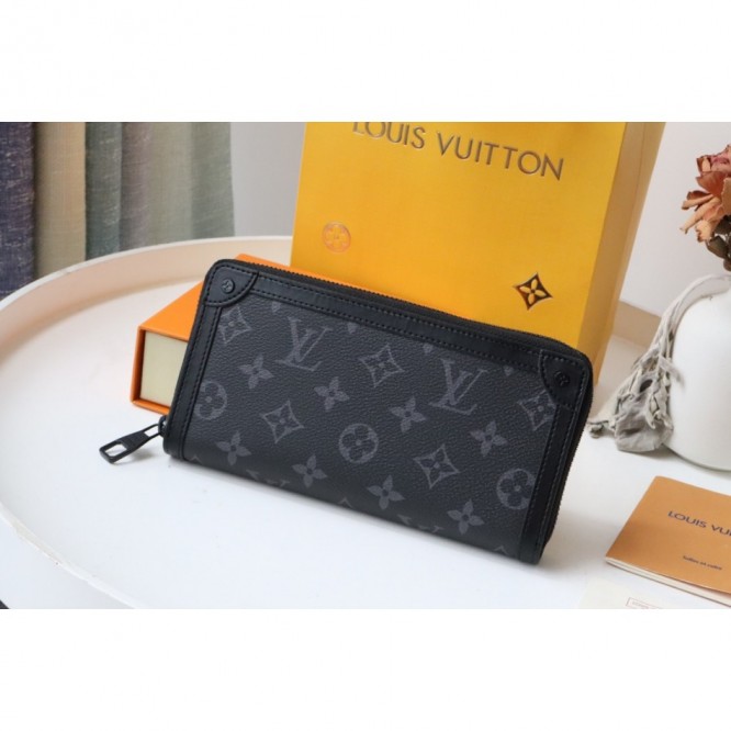 【LOUIS VUITTON】トランク・ジッピーウォレット長財布M80558