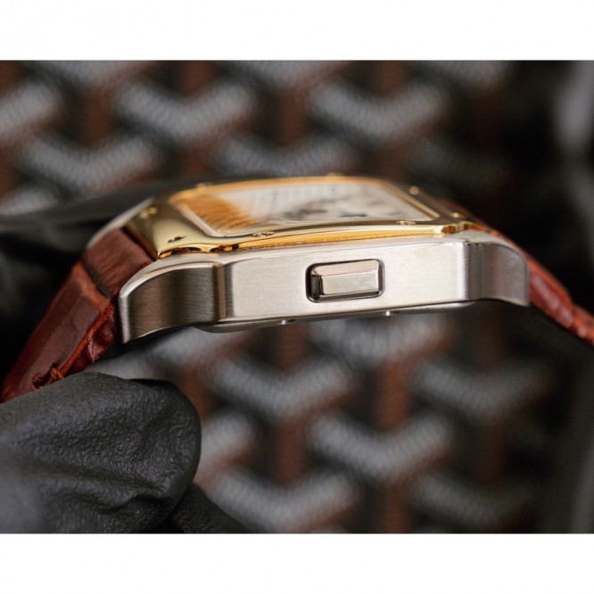 CARTIER サントス-デュモン ウォッチの腕時計 40mm*12mmcal