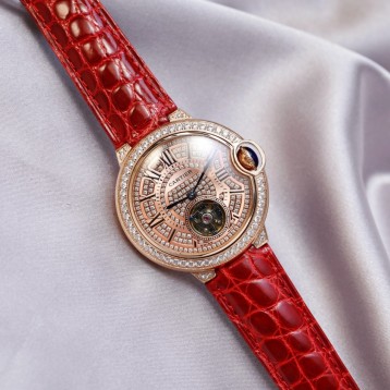 CARTIER BallonBleu バロンブルードゥカルティエ サントス-デュモン ウォッチの女性の腕時計 CARTIER BallonBleu バロンブルードゥカルティエ サントス-デュモン ウォッチの女性の腕時計