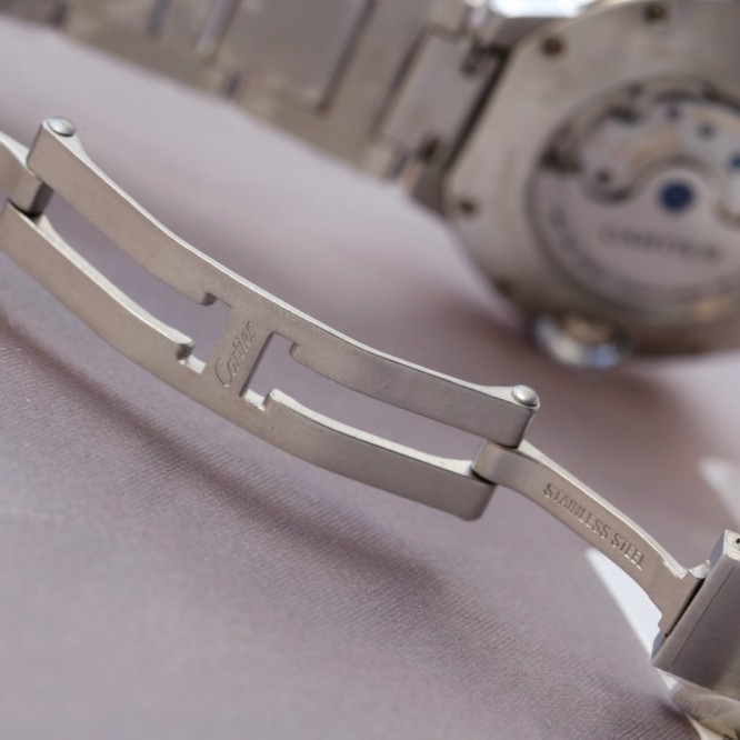 CARTIER BallonBleu バロンブルードゥカルティエ サントス-デュモン ウォッチの女性の腕時計