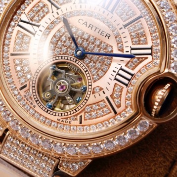 CARTIER BallonBleu バロンブルードゥカルティエ サントス-デュモン ウォッチの女性の腕時計 CARTIER BallonBleu バロンブルードゥカルティエ サントス-デュモン ウォッチの女性の腕時計