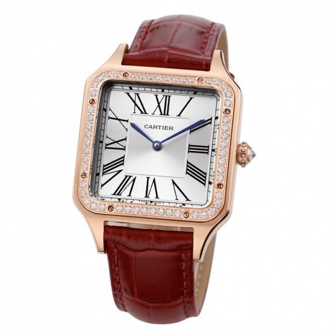 CARTIER SANTOS-DUMONT サントス-デュモン ウォッチの腕時計 カップルスタイル 男女兼用