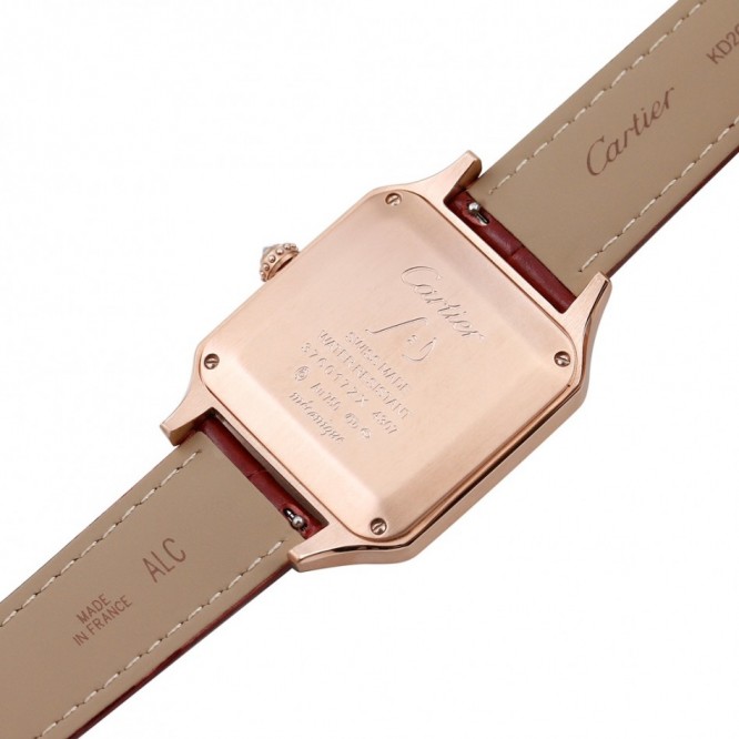 CARTIER SANTOS-DUMONT サントス-デュモン ウォッチの腕時計 カップルスタイル 男女兼用