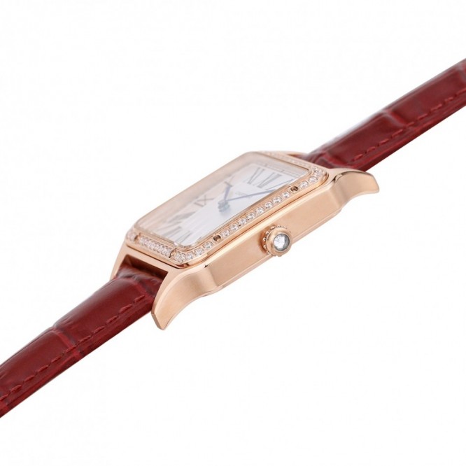 CARTIER SANTOS-DUMONT サントス-デュモン ウォッチの腕時計 カップルスタイル 男女兼用