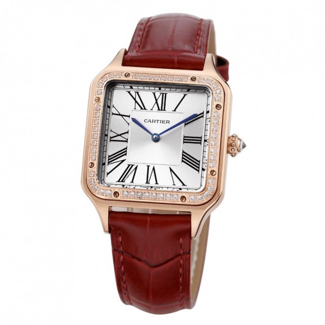 CARTIER SANTOS-DUMONT サントス-デュモン ウォッチの腕時計 カップルスタイル 男女兼用