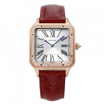 CARTIER SANTOS-DUMONT サントス-デュモン ウォッチの腕時計 カップルスタイル 男女兼用