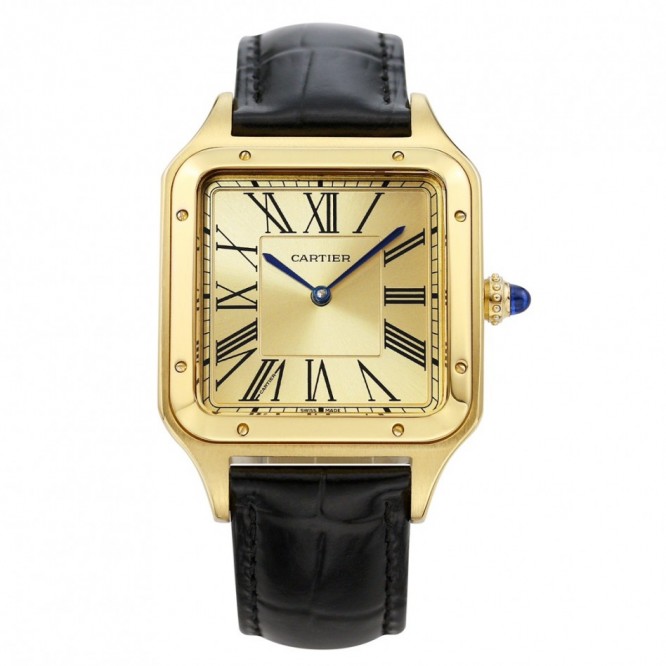 CARTIER SANTOS-DUMONT サントス-デュモン ウォッチの腕時計 カップルスタイル 男女兼用
