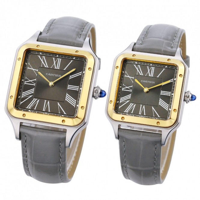 CARTIER SANTOS-DUMONT サントス-デュモン ウォッチの腕時計 カップルスタイル 男女兼用