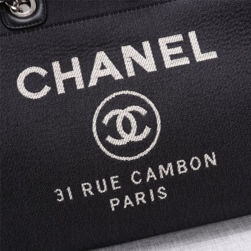 CHANELビーチキャンバスバッグキャンバストートショッピングバッグ CHANELビーチキャンバスバッグキャンバストートショッピングバッグ