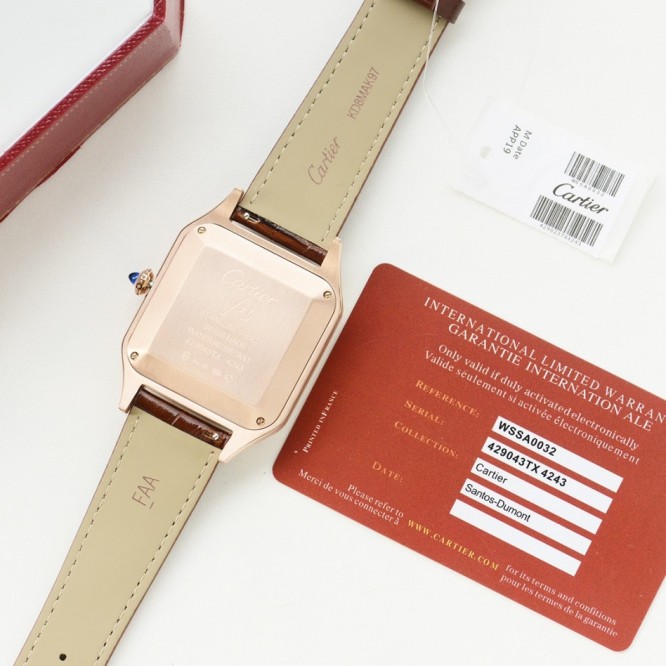 CARTIER SANTOS-DUMONT WATCH サントス-デュモン ウォッチの腕時計