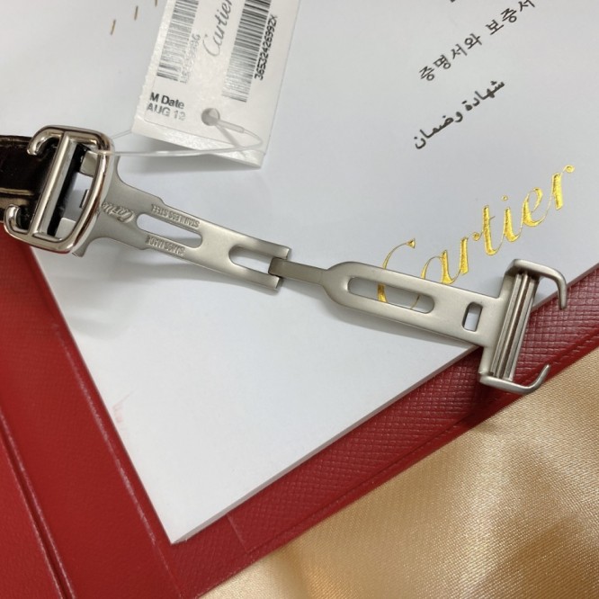 CARTIER BallonBleu バロンブルードゥカルティエ サントス-デュモン ウォッチの女性の腕時計