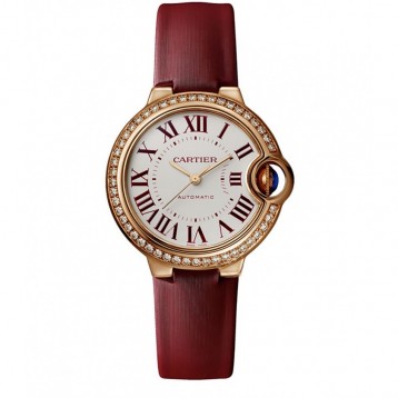 CARTIER バロンブルードゥカルティエ サントス-デュモン ウォッチの女性の腕時計