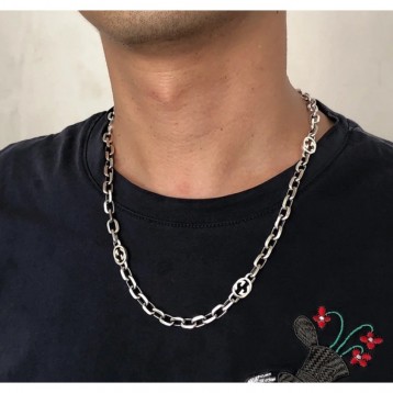 GUCCI ネックレス シルバー ユニセックス