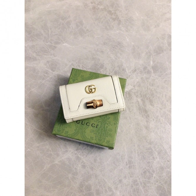 Gucciバンブー付き ミディアム ウォレット ‎658633