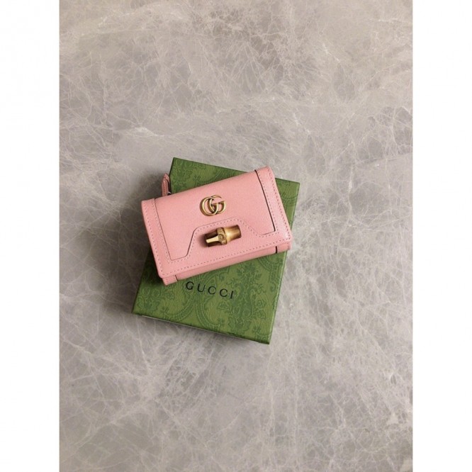 Gucciバンブー付き ミディアム ウォレット ‎658633