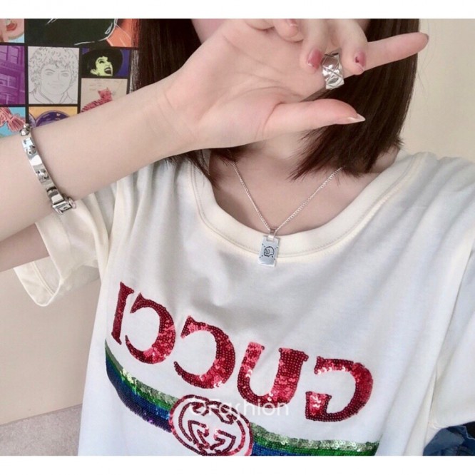 GUCCI ネックレス シルバー ユニセックス